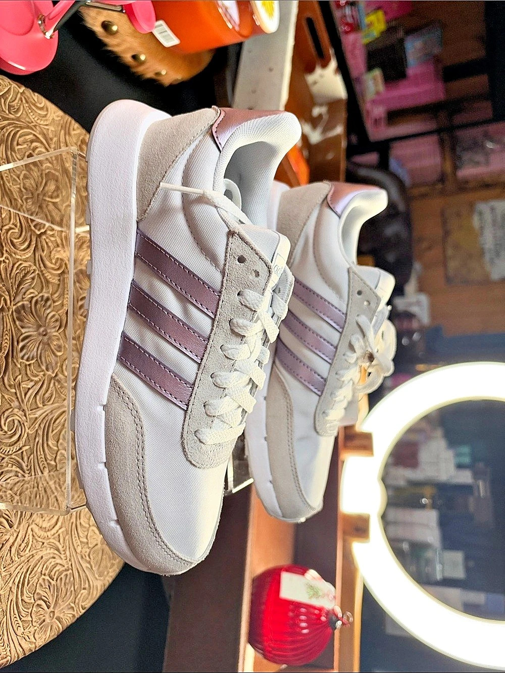adidas Campus 00s Women's Sneakers White Purple US 5.5 NWT